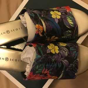 Karen Scott Womens Eveline Open Toe Casual Slide